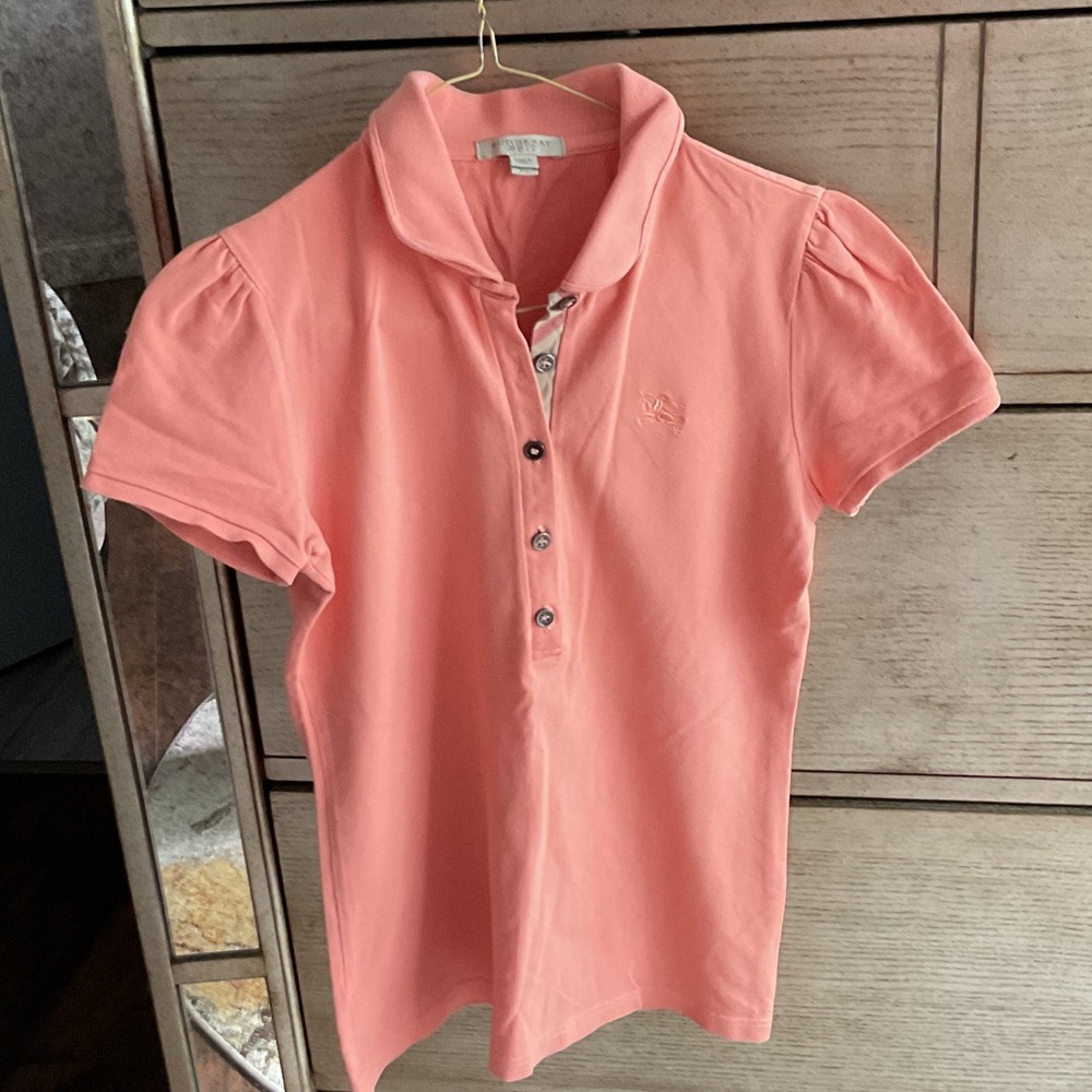 Burberry Polo Shirt ; size xs
